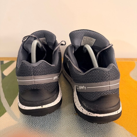 Gravity Defyer G-Defy Ion Women Walking Shoes Grey Black TB9022FBW Size 12 - Picture 5 of 9